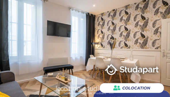 Colocation étudiante T4 &agrave; Marseille 01er arrondissement (13001)