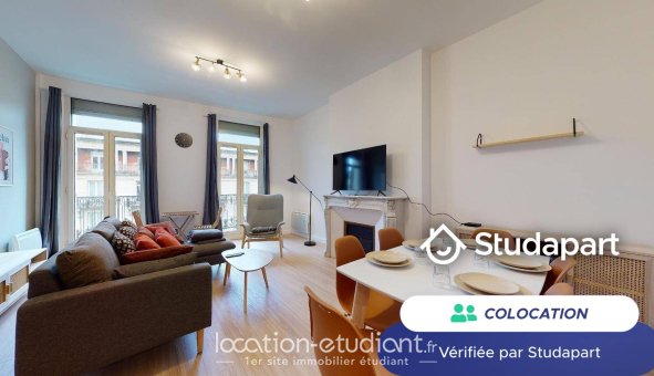 Colocation étudiante T1 &agrave; Marseille 01er arrondissement (13001)