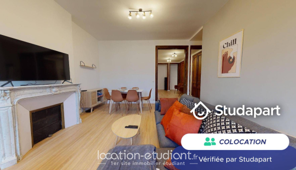 Colocation étudiante T1 &agrave; Marseille 01er arrondissement (13001)
