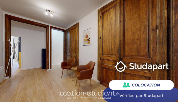 Colocation étudiante T1 &agrave; Marseille 01er arrondissement (13001)