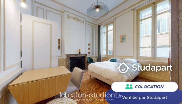 Colocation étudiante Studio &agrave; Marseille 01er arrondissement (13001)