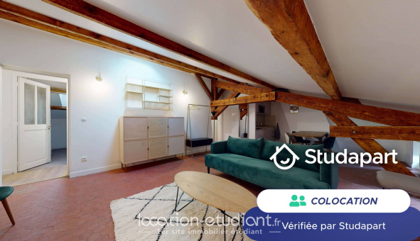 Colocation étudiante Studio &agrave; Marseille 01er arrondissement (13001)