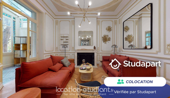 Colocation étudiante Studio &agrave; Marseille 01er arrondissement (13001)