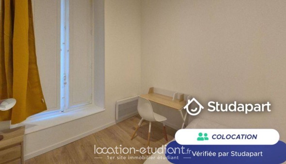 Colocation étudiante Studio &agrave; Marseille 02ème arrondissement (13002)