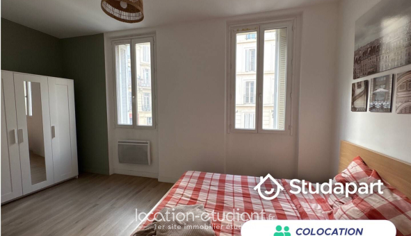 Colocation étudiante Studio &agrave; Marseille 02ème arrondissement (13002)