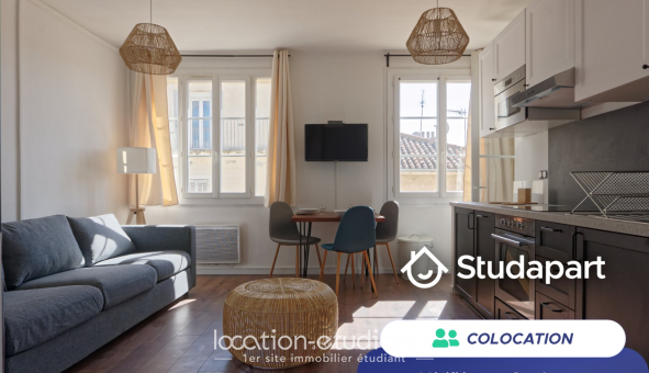 Colocation étudiante T4 &agrave; Marseille 03ème arrondissement (13003)