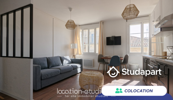 Colocation étudiante T4 &agrave; Marseille 03ème arrondissement (13003)