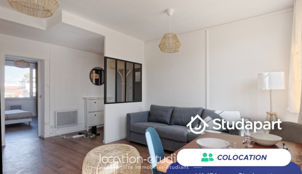 Colocation étudiante T4 &agrave; Marseille 03ème arrondissement (13003)