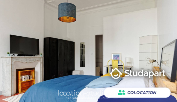 Colocation étudiante Studio &agrave; Marseille 03ème arrondissement (13003)