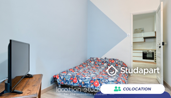 Colocation étudiante Studio &agrave; Marseille 03ème arrondissement (13003)