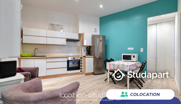 Colocation étudiante Studio &agrave; Marseille 03ème arrondissement (13003)
