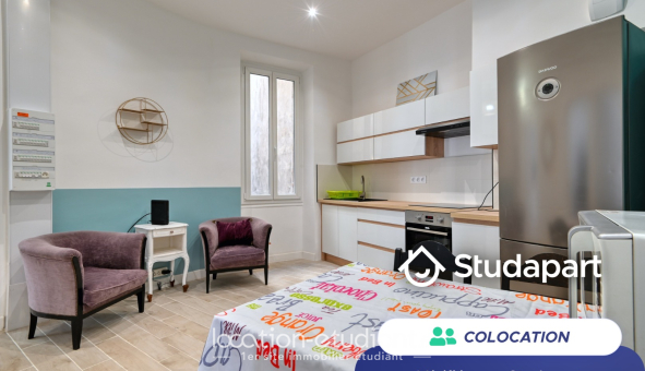 Colocation étudiante Studio &agrave; Marseille 03ème arrondissement (13003)