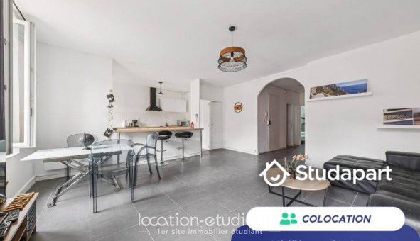 Colocation étudiante Studio &agrave; Marseille 03ème arrondissement (13003)