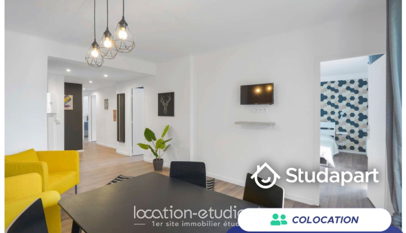 Colocation étudiante T5 &agrave; Marseille 03ème arrondissement (13003)