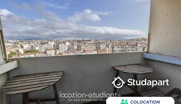 Colocation étudiante Studio &agrave; Marseille 03ème arrondissement (13003)