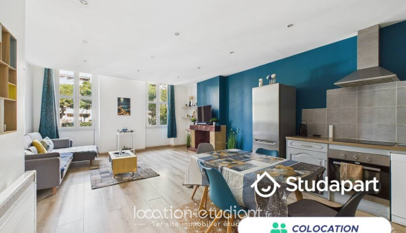 Colocation étudiante Studio &agrave; Marseille 03ème arrondissement (13003)