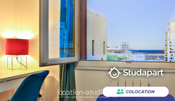 Colocation étudiante T4 &agrave; Marseille 03ème arrondissement (13003)