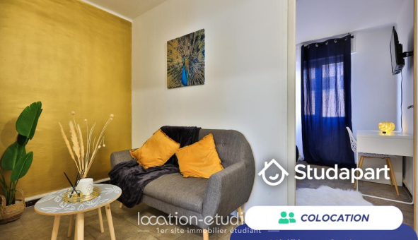 Colocation étudiante T4 &agrave; Marseille 03ème arrondissement (13003)