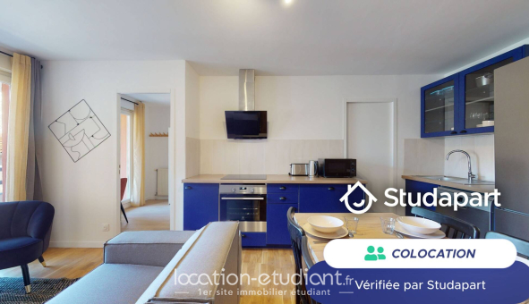 Colocation étudiante T5 &agrave; Marseille 03ème arrondissement (13003)