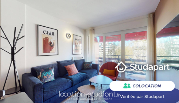 Colocation étudiante T4 &agrave; Marseille 03ème arrondissement (13003)