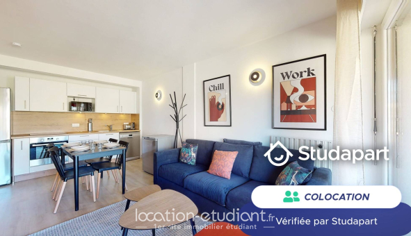 Colocation étudiante T4 &agrave; Marseille 03ème arrondissement (13003)