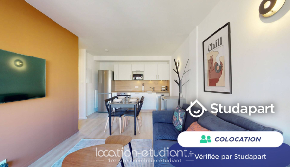 Colocation étudiante T4 &agrave; Marseille 03ème arrondissement (13003)