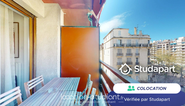 Colocation étudiante T4 &agrave; Marseille 03ème arrondissement (13003)