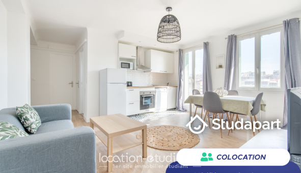 Colocation étudiante T5 &agrave; Marseille 03ème arrondissement (13003)