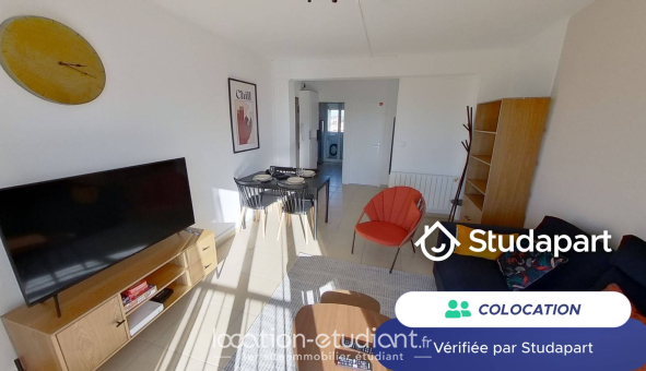 Colocation étudiante Studio &agrave; Marseille 04ème arrondissement (13004)