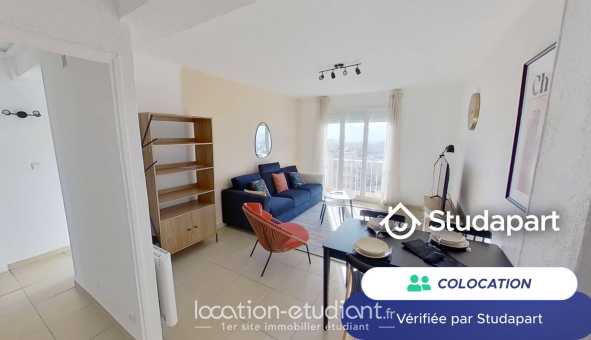 Colocation étudiante Studio &agrave; Marseille 04ème arrondissement (13004)