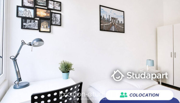 Colocation étudiante T3 &agrave; Marseille 04ème arrondissement (13004)