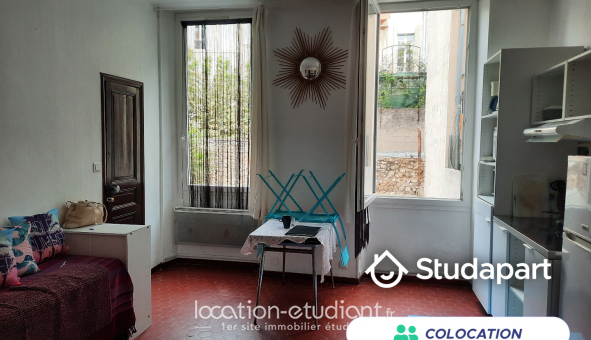 Colocation étudiante T3 &agrave; Marseille 04ème arrondissement (13004)