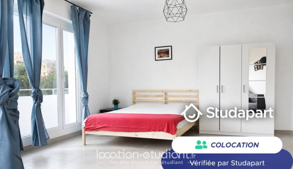 Colocation étudiante T4 &agrave; Marseille 04ème arrondissement (13004)