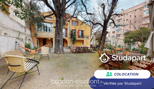 Colocation étudiante Studio &agrave; Marseille 04ème arrondissement (13004)