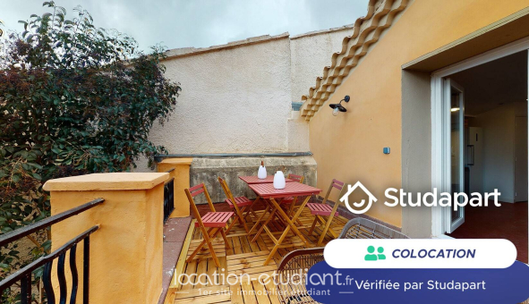 Colocation étudiante Studio &agrave; Marseille 04ème arrondissement (13004)
