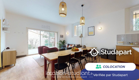 Colocation étudiante Studio &agrave; Marseille 04ème arrondissement (13004)