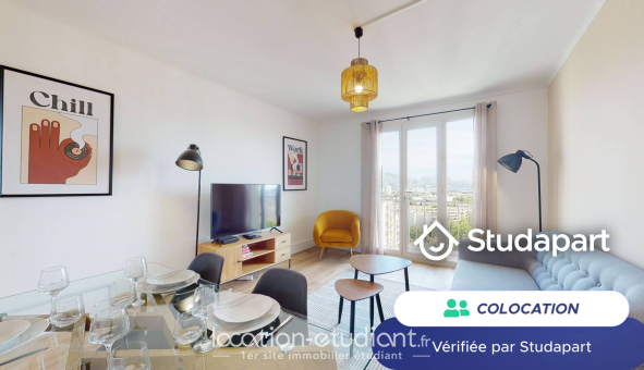 Colocation étudiante T4 &agrave; Marseille 04ème arrondissement (13004)