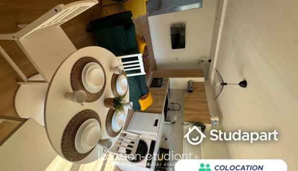 Colocation étudiante Studio &agrave; Marseille 05ème arrondissement (13005)