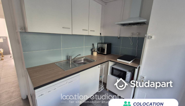 Colocation étudiante Studio &agrave; Marseille 05ème arrondissement (13005)