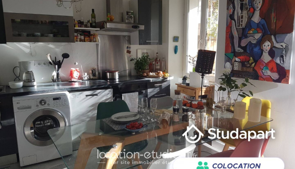 Colocation étudiante T3 &agrave; Marseille 05ème arrondissement (13005)
