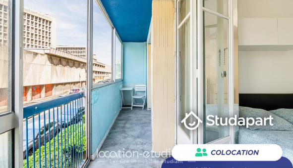 Colocation étudiante T4 &agrave; Marseille 05ème arrondissement (13005)
