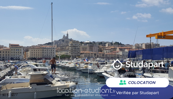 Colocation étudiante T4 &agrave; Marseille 06ème arrondissement (13006)
