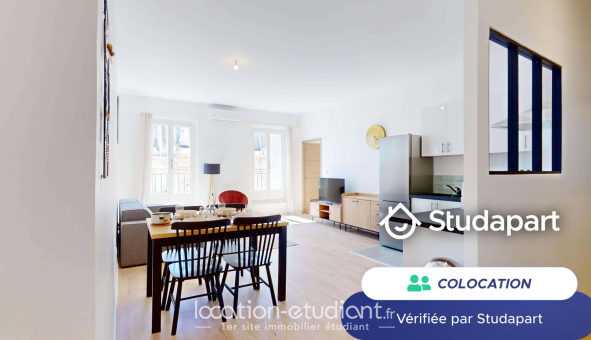 Colocation étudiante Studio &agrave; Marseille 06ème arrondissement (13006)