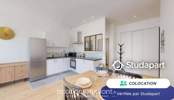 Colocation étudiante Studio &agrave; Marseille 06ème arrondissement (13006)