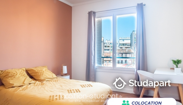 Colocation étudiante T5 &agrave; Marseille 06ème arrondissement (13006)