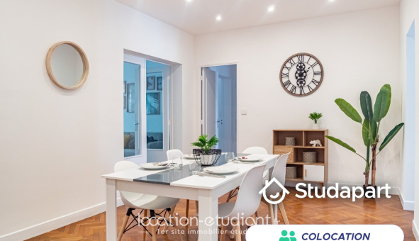 Colocation étudiante T5 &agrave; Marseille 06ème arrondissement (13006)