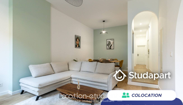 Colocation étudiante Studio &agrave; Marseille 06ème arrondissement (13006)