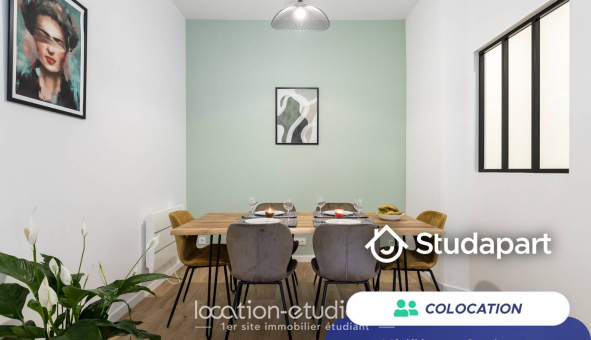 Colocation étudiante Studio &agrave; Marseille 06ème arrondissement (13006)