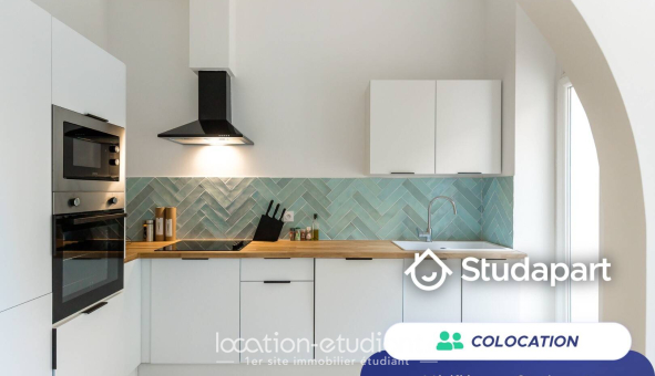 Colocation étudiante Studio &agrave; Marseille 06ème arrondissement (13006)