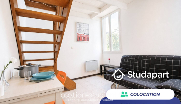 Colocation étudiante Studio &agrave; Marseille 06ème arrondissement (13006)